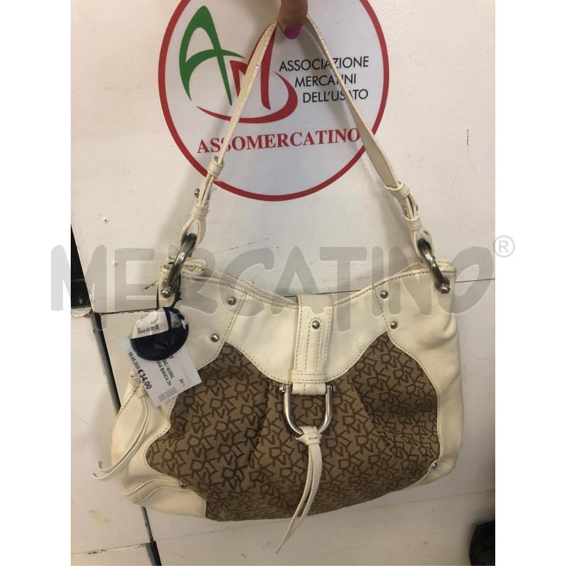 BORSA DONNA BIANCA DNKY | Mercatino dell'Usato Avellino 1