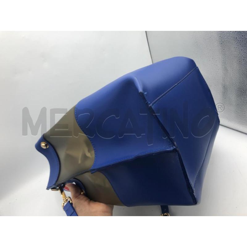 BORSA DONNA BLU AUTORE SECCHIELLO  | Mercatino dell'Usato Avellino 5
