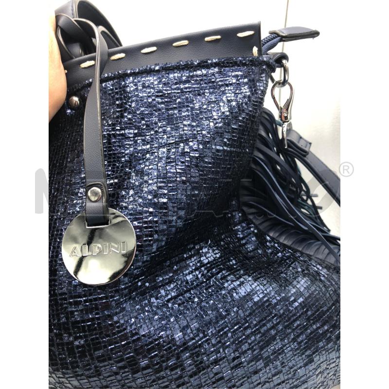 BORSA DONNA BLU FRANCE PAILLETTES  | Mercatino dell'Usato Avellino 3