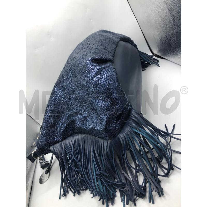 BORSA DONNA BLU FRANCE PAILLETTES  | Mercatino dell'Usato Avellino 4