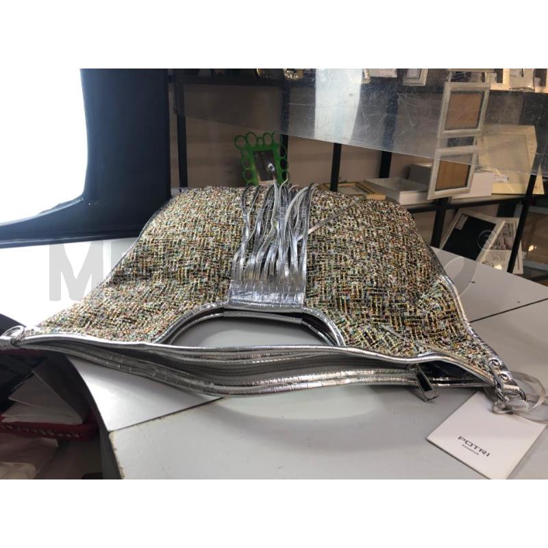 BORSA DONNA BUCLÈ FRANGE ARG POTRI  | Mercatino dell'Usato Avellino 3