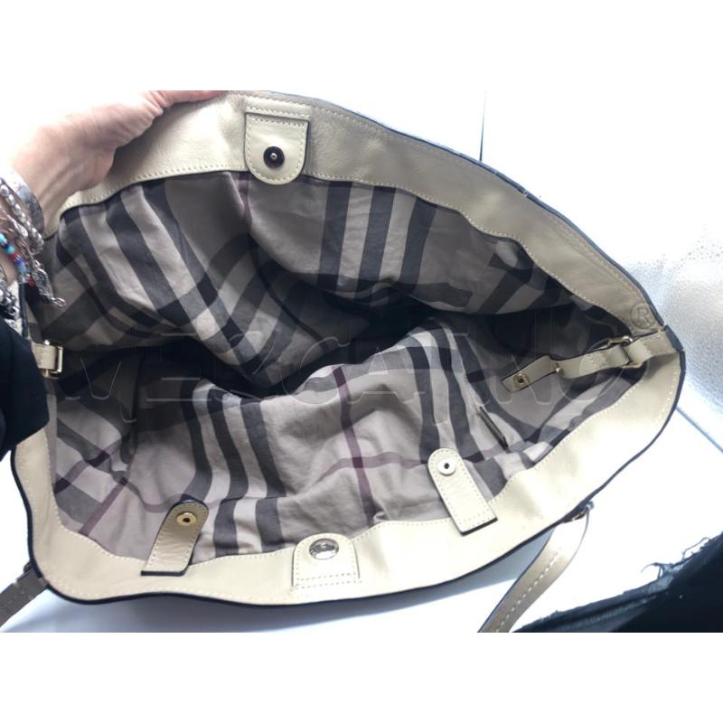 BORSA DONNA BURBERRY CANTERBURY CREMA | Mercatino dell'Usato Avellino 5