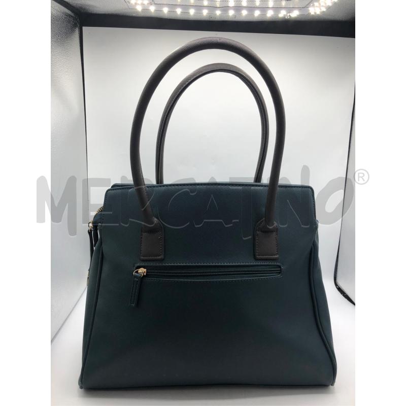 BORSA DONNA CARPISA VERDE GRIGIO  | Mercatino dell'Usato Avellino 3