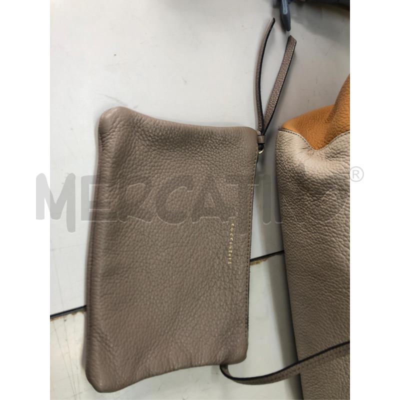BORSA DONNA COCCINELLA PELLE BEIGI GIALLA MARR PIU BOR | Mercatino dell'Usato Avellino 3
