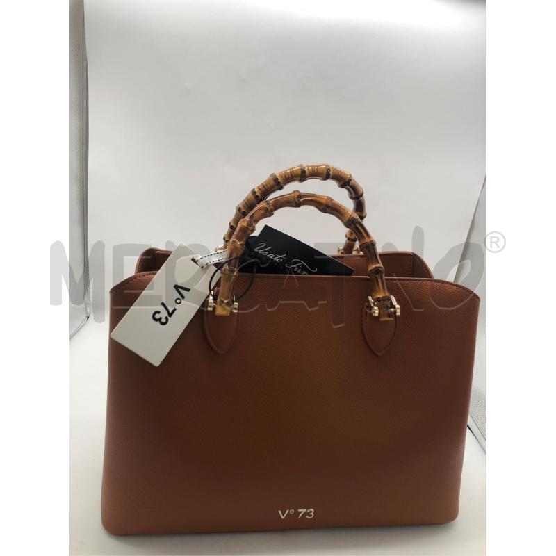 BORSA DONNA COCCIO V 73 MANICO BAMBOO | Mercatino dell'Usato Avellino 1