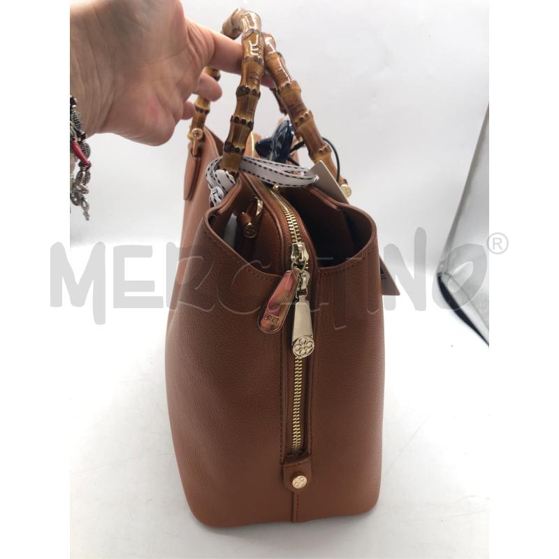 BORSA DONNA COCCIO V 73 MANICO BAMBOO | Mercatino dell'Usato Avellino 2
