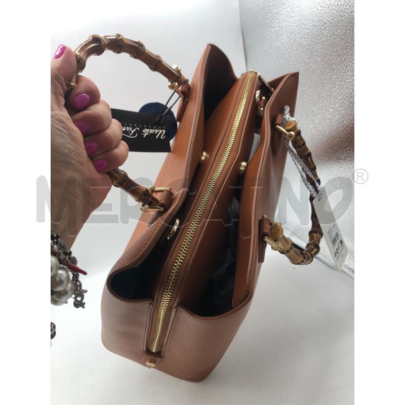 BORSA DONNA COCCIO V 73 MANICO BAMBOO | Mercatino dell'Usato Avellino 4