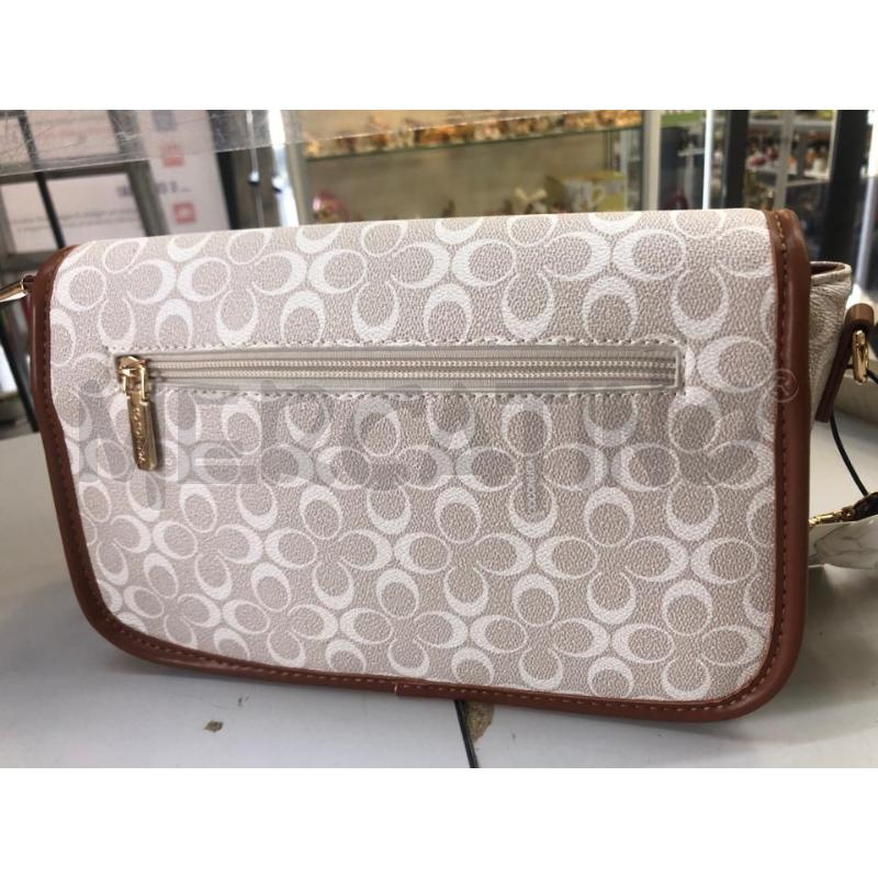BORSA DONNA COCONUDA BEIGE BIANCA  | Mercatino dell'Usato Avellino 2
