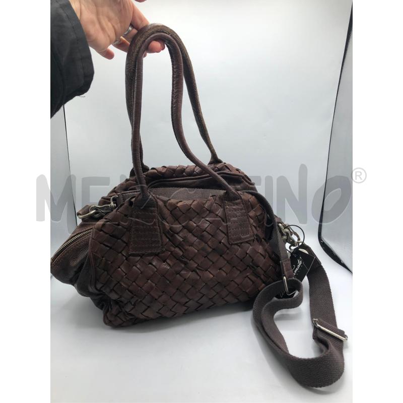 BORSA DONNA CUOIO CANESTRINO STISTERS  | Mercatino dell'Usato Avellino 1
