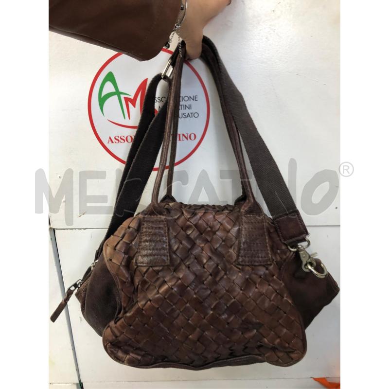 BORSA DONNA CUOIO CANESTRINO STISTERS  | Mercatino dell'Usato Avellino 4