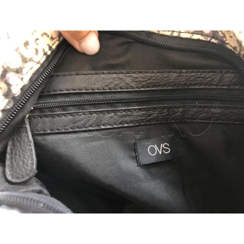 BORSA DONNA DAMASC BLU PANNA  | Mercatino dell'Usato Avellino 3