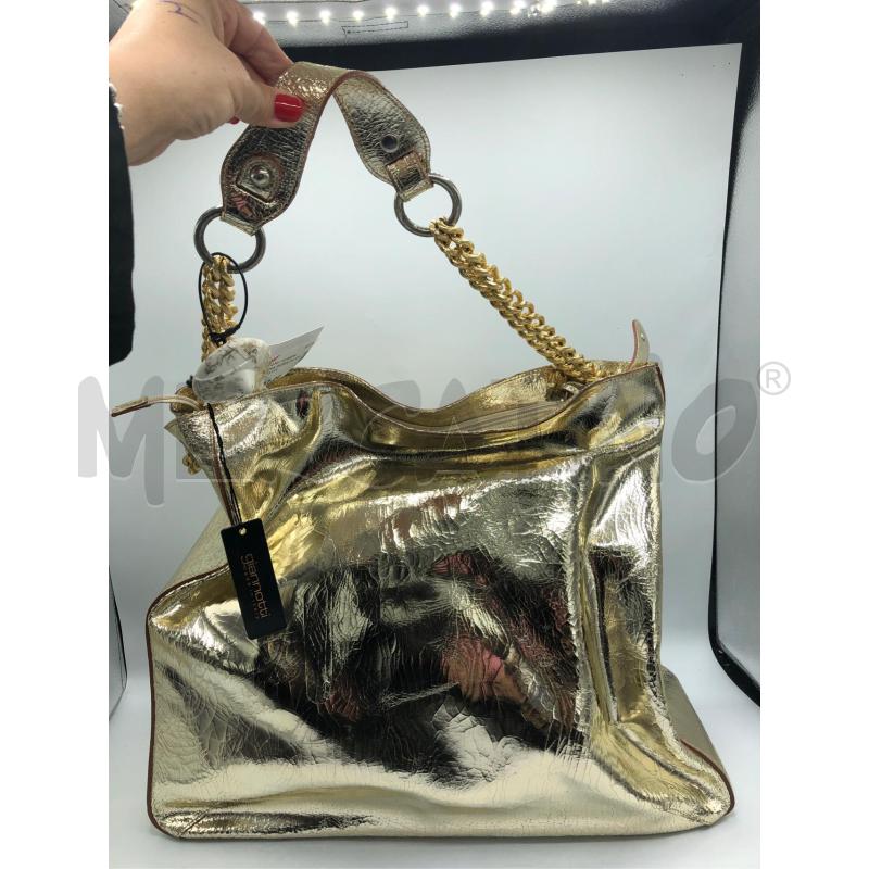 BORSA DONNA DORATA CATENA GIANNOTTI  | Mercatino dell'Usato Avellino 1