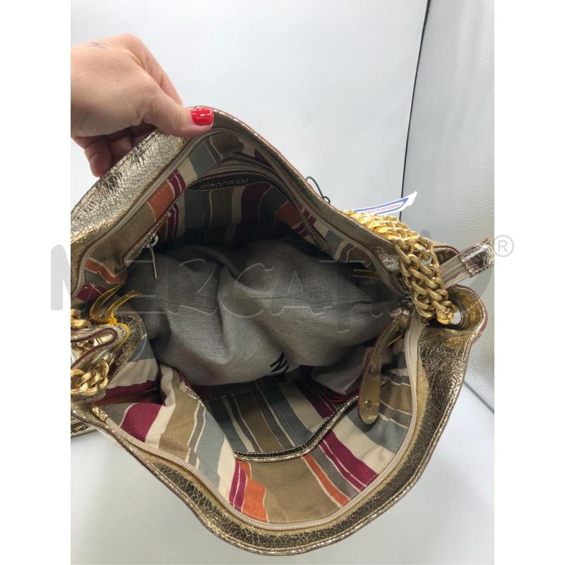 BORSA DONNA DORATA CATENA GIANNOTTI  | Mercatino dell'Usato Avellino 3