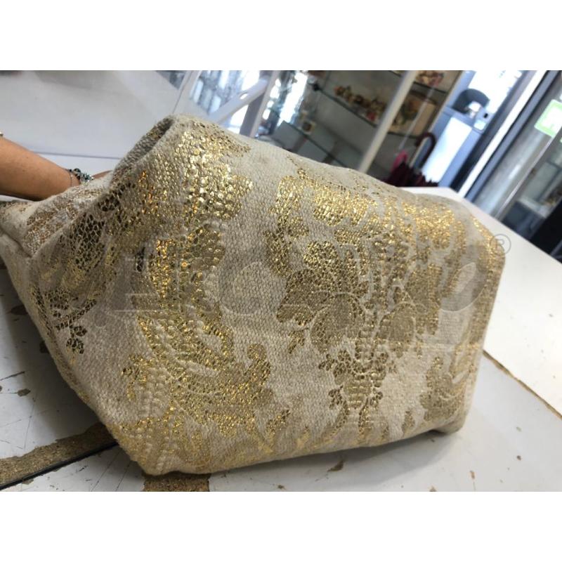BORSA DONNA DORATA +SACCA MANICO CATENA | Mercatino dell'Usato Avellino 5