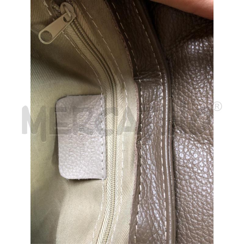 BORSA DONNA FANGO CATENA DORATA PELLE  | Mercatino dell'Usato Avellino 3