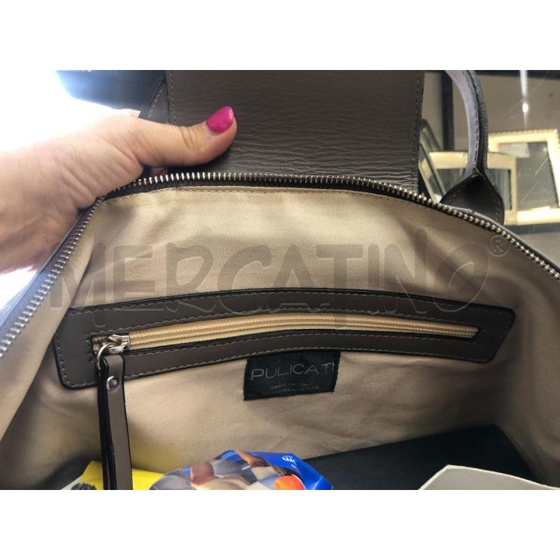 BORSA DONNA FANGO PELLE PULICATI  | Mercatino dell'Usato Avellino 3
