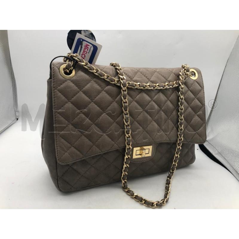 BORSA DONNA FANGO TRAPUNTA CATENA | Mercatino dell'Usato Avellino 1