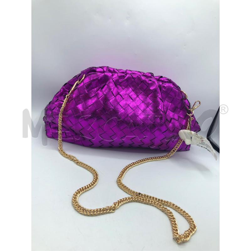 BORSA DONNA FUCS INTRECCIO LAMINAT BOCCONC | Mercatino dell'Usato Avellino 1