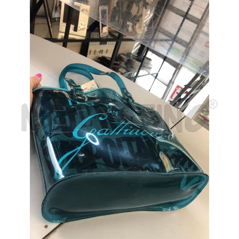 BORSA DONNA GATTINONI VERDE PLASTICA | Mercatino dell'Usato Avellino 2
