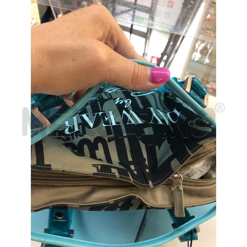 BORSA DONNA GATTINONI VERDE PLASTICA | Mercatino dell'Usato Avellino 3