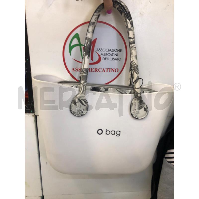 BORSA DONNA GOMMA ROSA/BIANCA | Mercatino dell'Usato Avellino 1