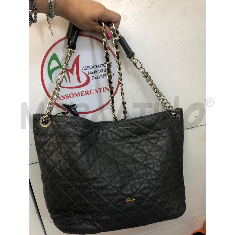 BORSA DONNA GRIGIA NARDELLI TRACOLLA DORAT  | Mercatino dell'Usato Avellino 1