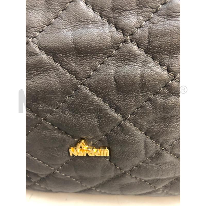 BORSA DONNA GRIGIA NARDELLI TRACOLLA DORAT  | Mercatino dell'Usato Avellino 2