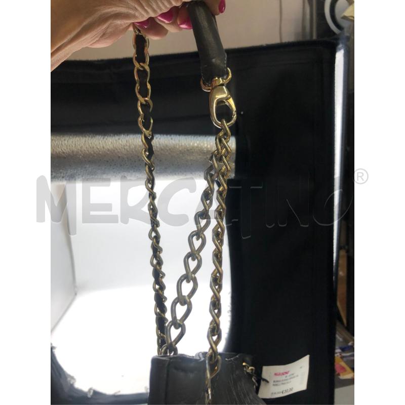 BORSA DONNA GRIGIA NARDELLI TRACOLLA DORAT  | Mercatino dell'Usato Avellino 3