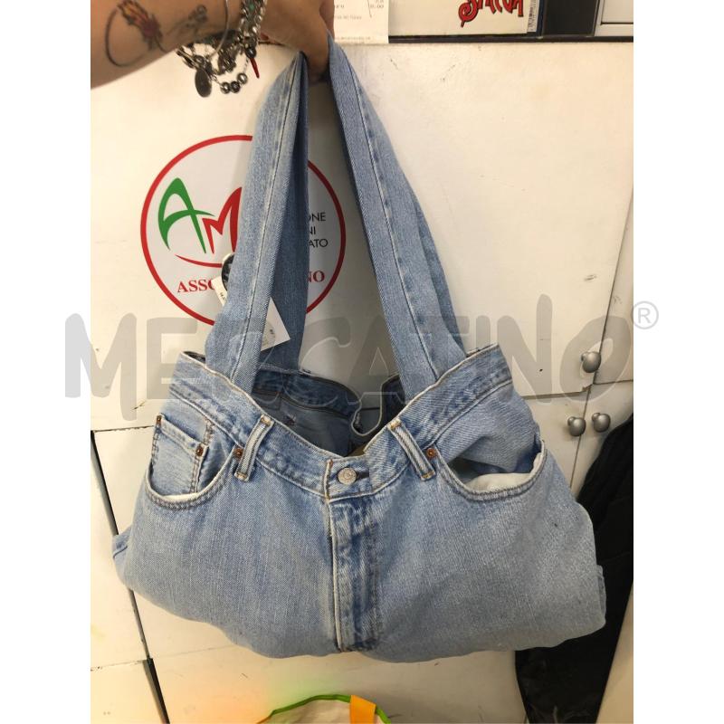 BORSA DONNA JEANS LEVIS  | Mercatino dell'Usato Avellino 5