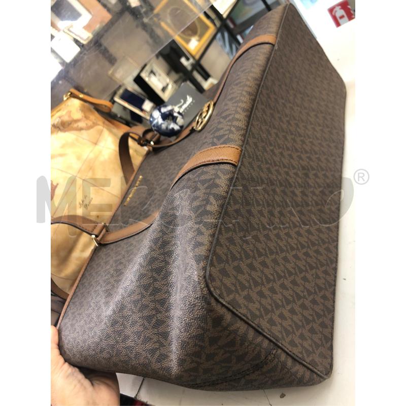 BORSA DONNA LOGAT MICHAEL KORS MARRONE | Mercatino dell'Usato Avellino 2