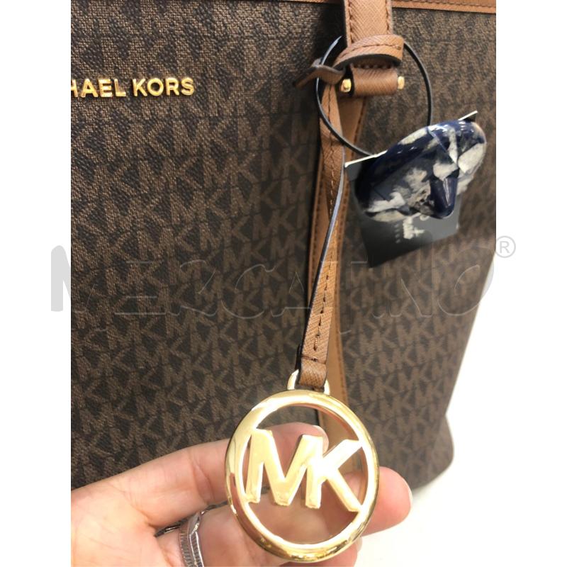 BORSA DONNA LOGAT MICHAEL KORS MARRONE | Mercatino dell'Usato Avellino 3