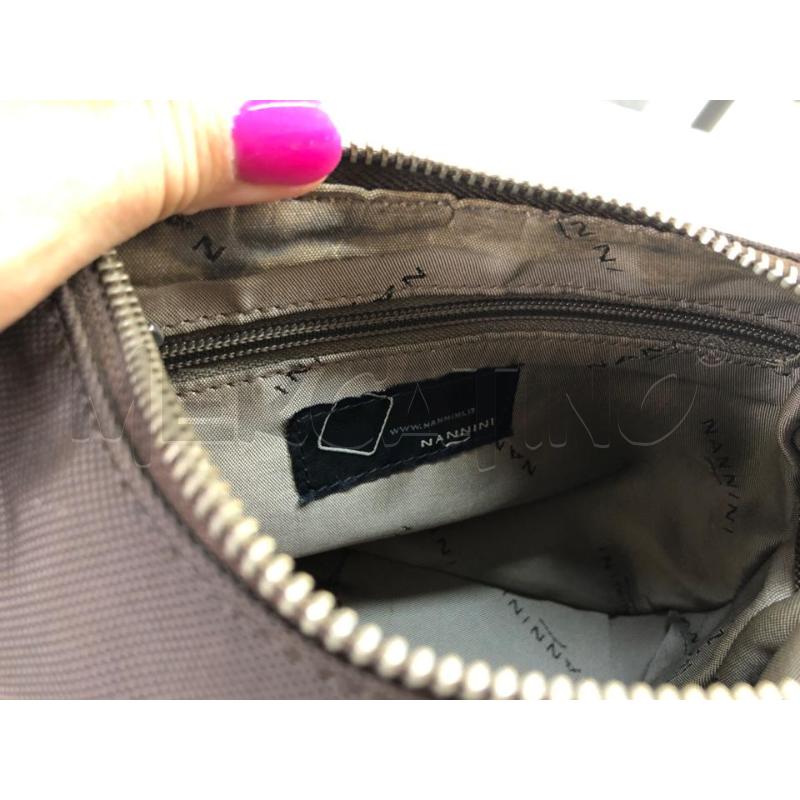BORSA DONNA MARRONE NANNINI  | Mercatino dell'Usato Avellino 5