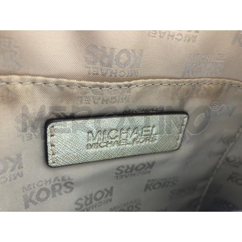BORSA DONNA MICHAEL KORS SADY SAFFIANO COLOR ORO | Mercatino dell'Usato Avellino 5