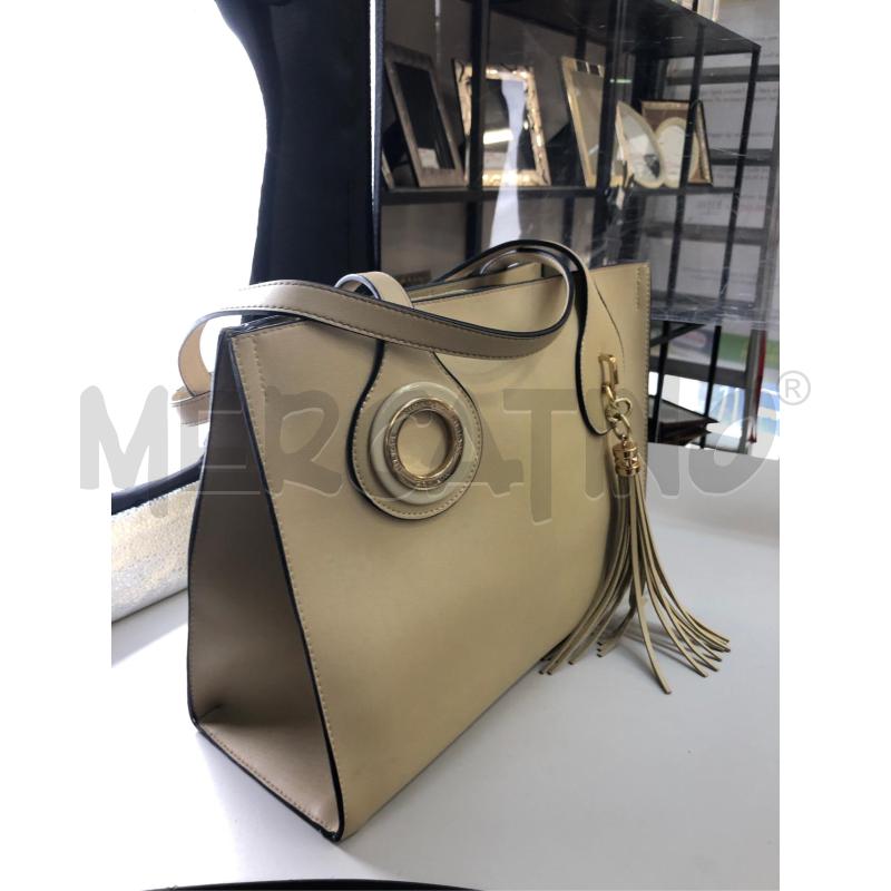 BORSA DONNA MIRIADE BEIGE AP DORAT  | Mercatino dell'Usato Avellino 3
