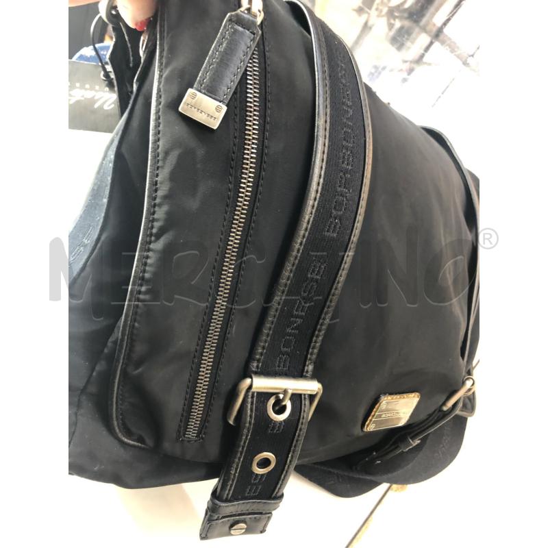 BORSA DONNA NERA BORBONESE CARTELLA | Mercatino dell'Usato Avellino 4