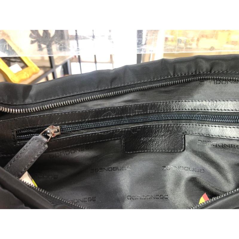 BORSA DONNA NERA BORBONESE CARTELLA | Mercatino dell'Usato Avellino 5