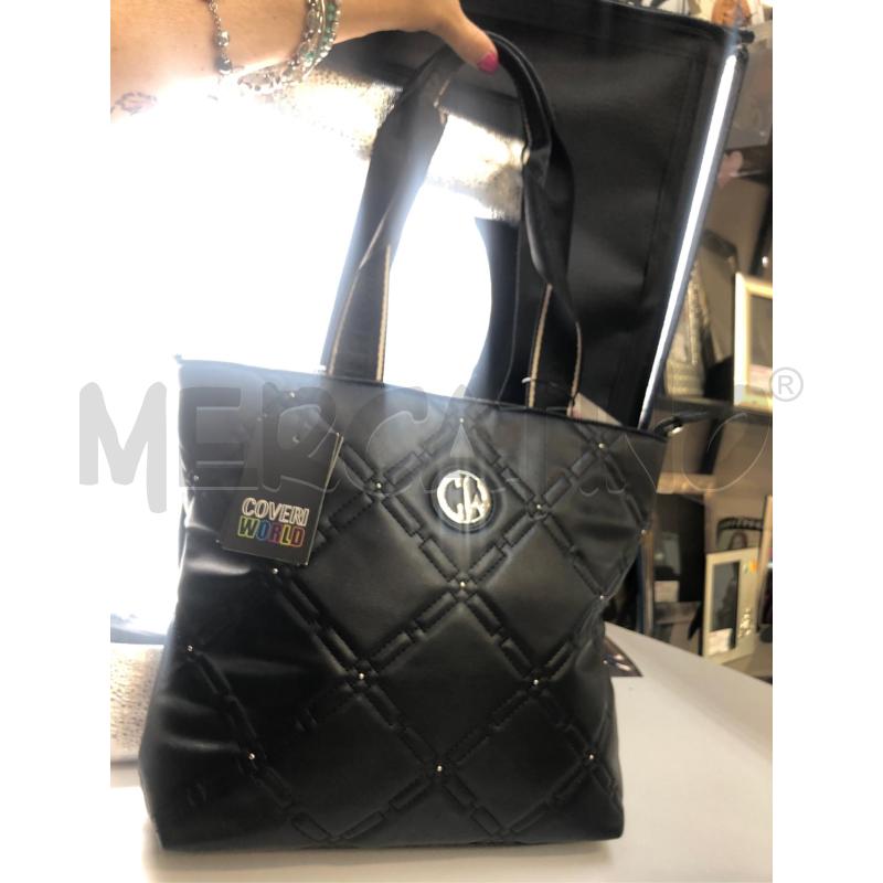 BORSA DONNA NERA COVERI  | Mercatino dell'Usato Avellino 2