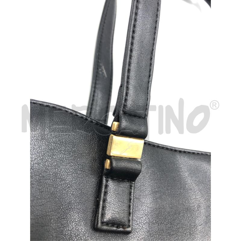 BORSA DONNA NERA GATTINONI VINTAGE  | Mercatino dell'Usato Avellino 2