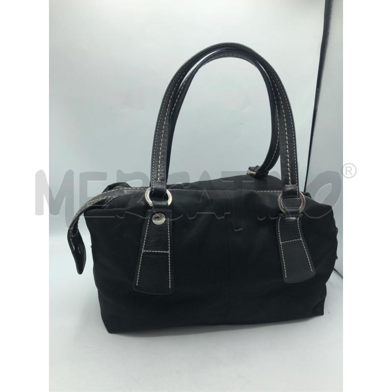 BORSA DONNA NERA HOGAN STOFFA | Mercatino dell'Usato Avellino 1
