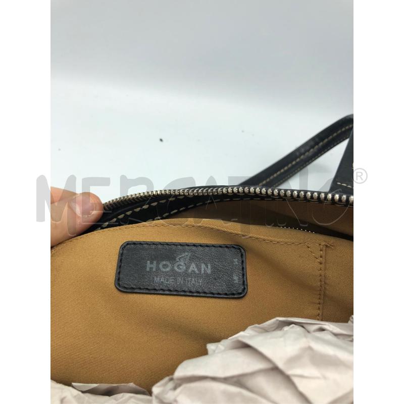 BORSA DONNA NERA HOGAN STOFFA | Mercatino dell'Usato Avellino 4