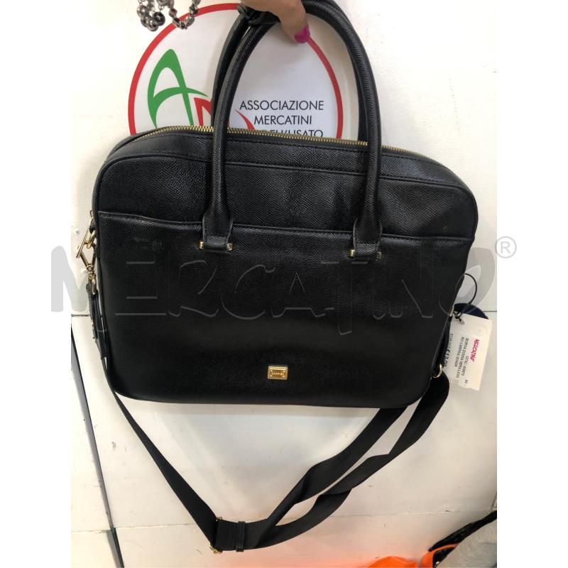 BORSA DONNA NERA LAVORO CARPISA QUADRAT  | Mercatino dell'Usato Avellino 1