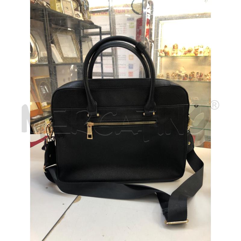 BORSA DONNA NERA LAVORO CARPISA QUADRAT  | Mercatino dell'Usato Avellino 2