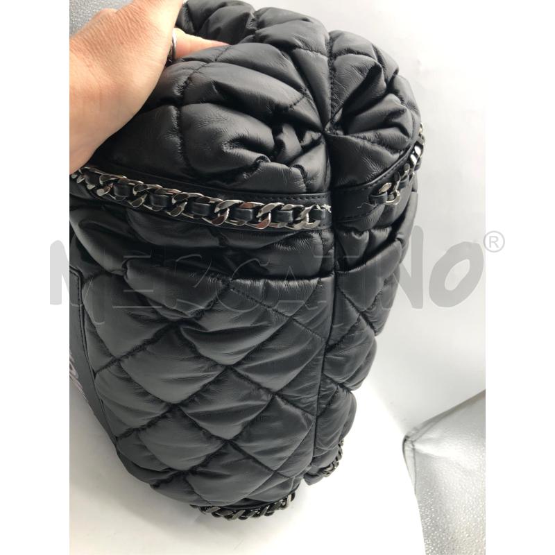 BORSA DONNA NERA LE PANDORINE TRAPUNT CATENA | Mercatino dell'Usato Avellino 4