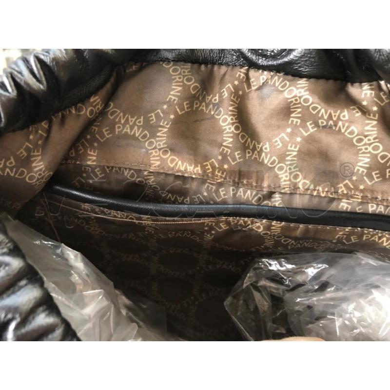 BORSA DONNA NERA LE PANDORINE TRAPUNT CATENA | Mercatino dell'Usato Avellino 5