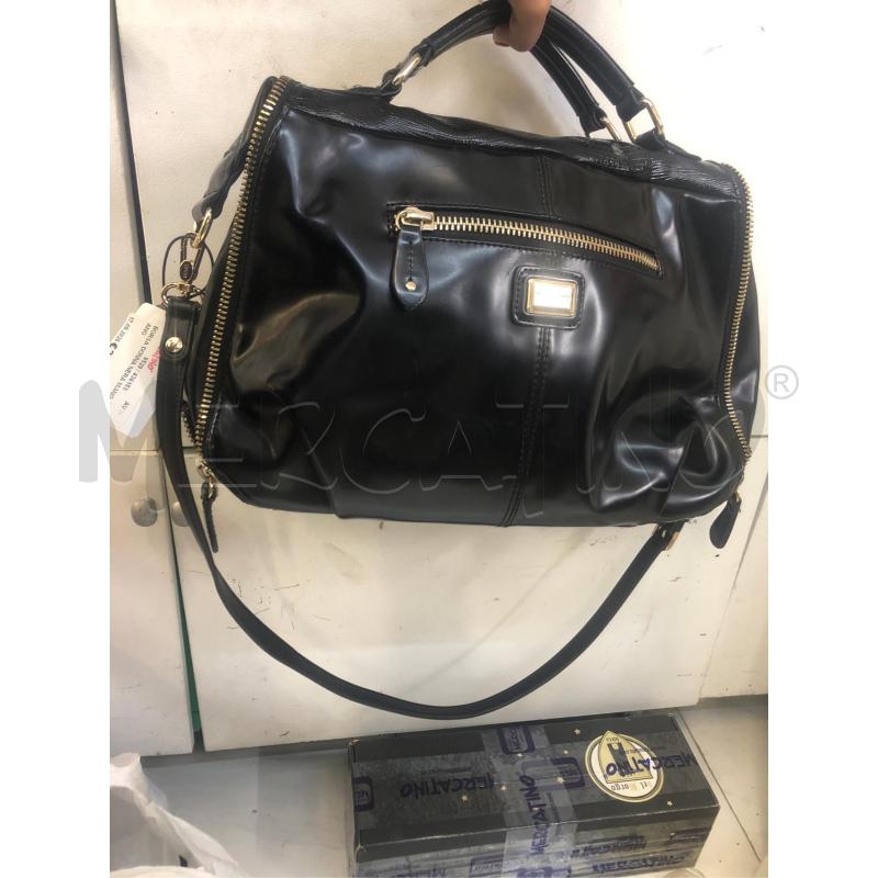 BORSA DONNA NERA MANGANO | Mercatino dell'Usato Avellino 1