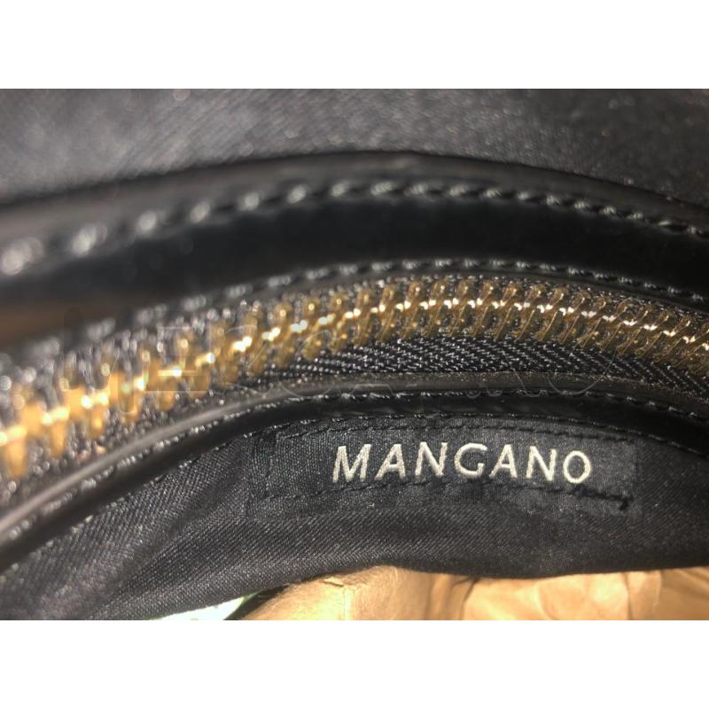 BORSA DONNA NERA MANGANO | Mercatino dell'Usato Avellino 2