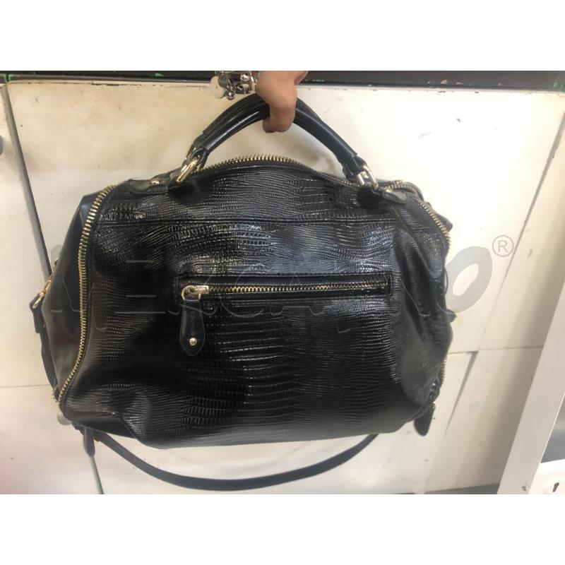 BORSA DONNA NERA MANGANO | Mercatino dell'Usato Avellino 3