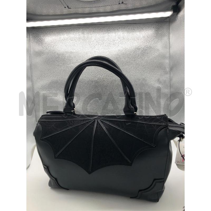 BORSA DONNA NERA RAGNATELA | Mercatino dell'Usato Avellino 1