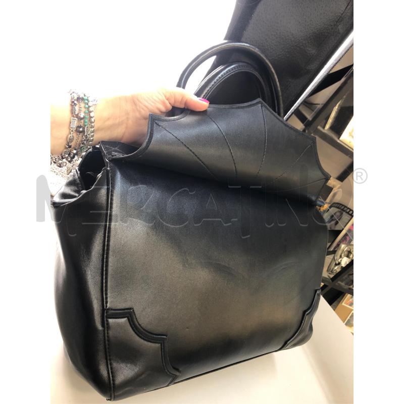 BORSA DONNA NERA RAGNATELA | Mercatino dell'Usato Avellino 4