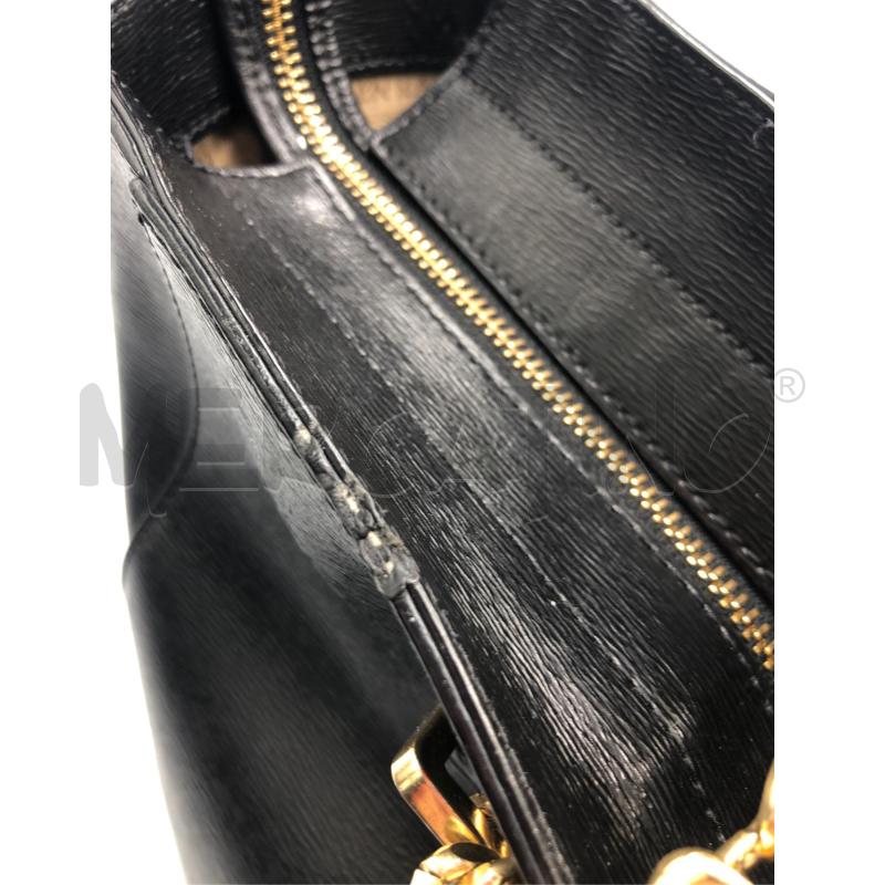 BORSA DONNA NERA RALPH LAURENT CATEN DORAT  | Mercatino dell'Usato Avellino 3